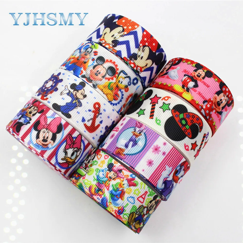 YJHSMY 1751211 25mm 10yard Cartoon M. Mouse Series printed grosgrain ribbon,DIY accessories handmade materials
YJHSMY 1751211 25mm 10yard Cartoon M. Mouse Series printed grosgrain ribbon,DIY accessories handmade materials