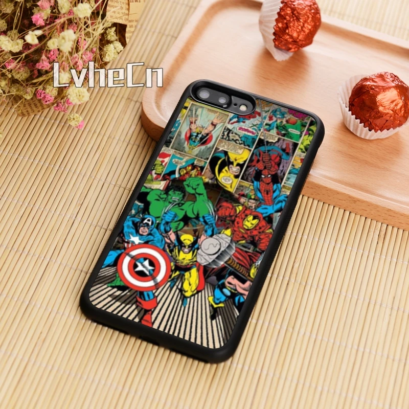 LvheCn Marvel Comics Collage Phone Case Cover For iPhone 5 5s SE 5C 6 6s 7 8 10 X Samsung Galaxy S5 S6 S7 edge S8 S9 plus note 8
LvheCn Marvel Comics Collage Phone Case Cover For iPhone 5 5s SE 5C 6 6s 7 8 10 X Samsung Galaxy S5 S6 S7 edge S8 S9 plus note 8