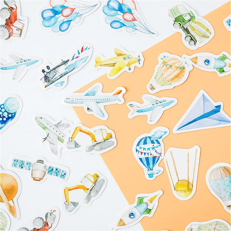 45pcs/box Childlike Stationery Sticker Label Kawaii Diary Handmade Adhesive Paper Flake Japan Sticker Scrapbooking
45pcs/box Childlike Stationery Sticker Label Kawaii Diary Handmade Adhesive Paper Flake Japan Sticker Scrapbooking