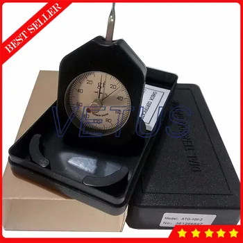 ATG-100-2 Double pointers Tensiometer with Peak-hold 100g dial Tension Meter tester
ATG-100-2 Double pointers Tensiometer with Peak-hold 100g dial Tension Meter tester