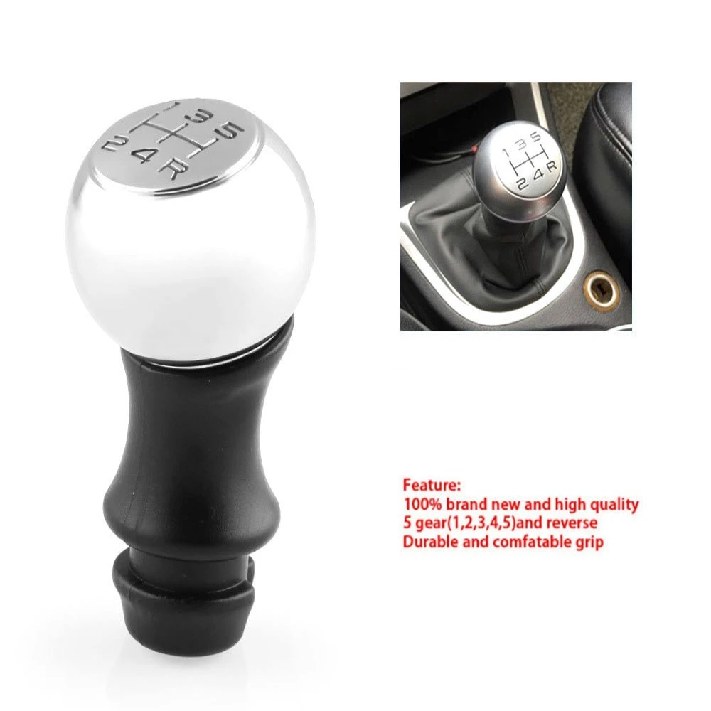 5 Speed Chrome Gear Stick Shift Knob for Peugeot 106/1007/206/107/306/307/308/2008/301/3008/406/508/605/807
5 Speed Chrome Gear Stick Shift Knob for Peugeot 106/1007/206/107/306/307/308/2008/301/3008/406/508/605/807