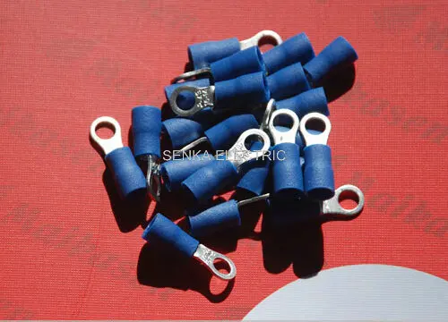 100pcs RV2-3.5L AWG16-14 #6 TO-JTK Insulated Ring Terminals Wire Cord end ring connector
100pcs RV2-3.5L AWG16-14 #6 TO-JTK Insulated Ring Terminals Wire Cord end ring connector