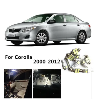 LOAUT 8pcs White Car LED Light Bulbs Interior Package Kit For TOYOTA COROLLA 2000-2012 Dome Lights License plate light Map
LOAUT 8pcs White Car LED Light Bulbs Interior Package Kit For TOYOTA COROLLA 2000-2012 Dome Lights License plate light Map