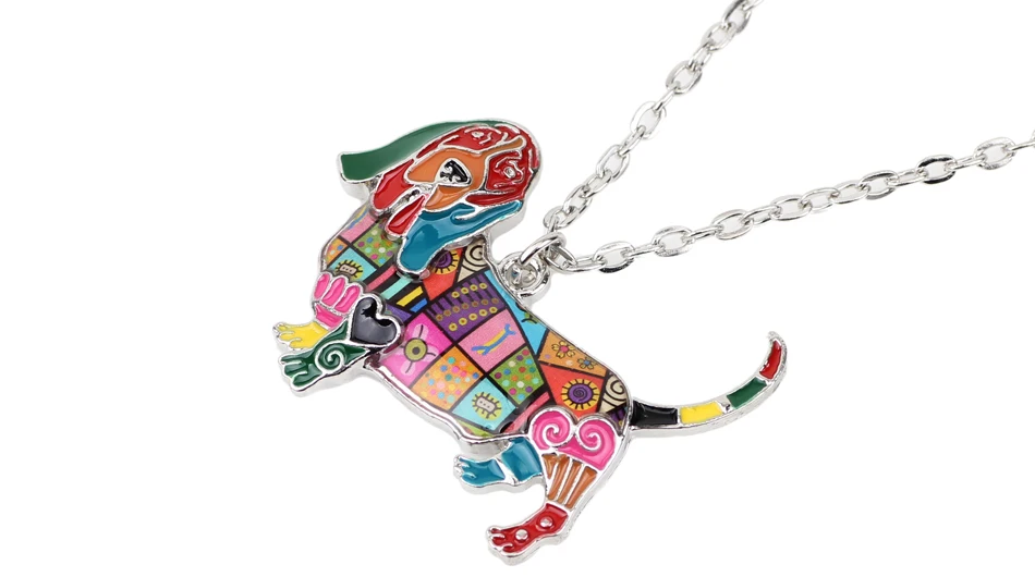 enamel-basset-hound-pendant-necklace-stylish-dog-lovers-gift
