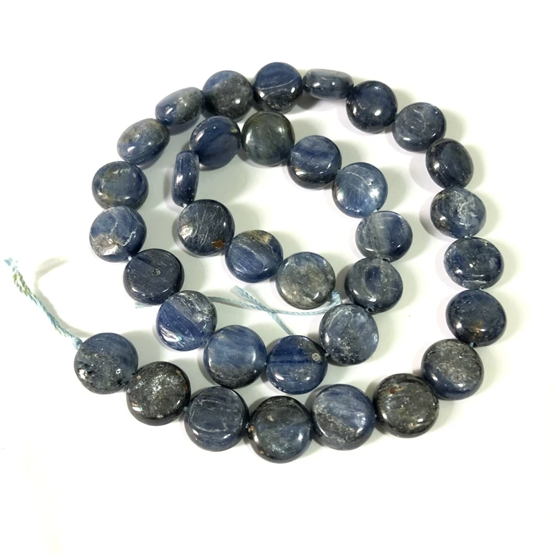 Wholesale1string Natural Kyanite 12mm Round Coin Beads,Loose Gem Stone Beads For jewelry 15.5"
Wholesale1string Natural Kyanite 12mm Round Coin Beads,Loose Gem Stone Beads For jewelry 15.5"