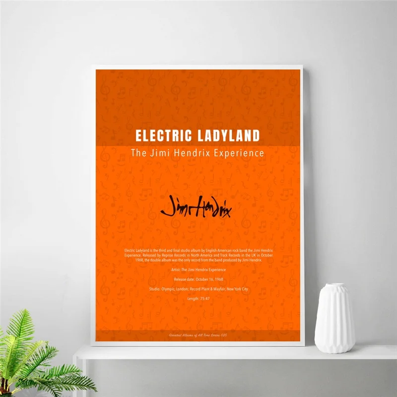 Electric Ladyland Hendrix Album Art Canvas Painting Nordic Posters and Prints Wall Pictures for Living Room
Electric Ladyland Hendrix Album Art Canvas Painting Nordic Posters and Prints Wall Pictures for Living Room
