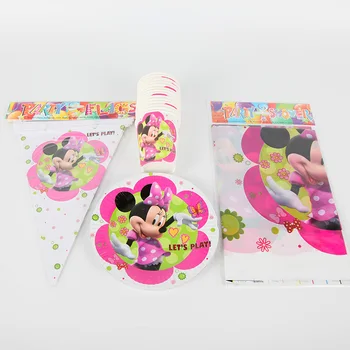 31pcs/lot Minnie Mouse plates cups flags tablecloth happy birthday party supplies 10person party decoration tableware set
31pcs/lot Minnie Mouse plates cups flags tablecloth happy birthday party supplies 10person party decoration tableware set