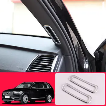 Matte A Pillar Dash Side Air Vent Frame Cover Trim 2pcs For Volvo XC90 2015-2018
Matte A Pillar Dash Side Air Vent Frame Cover Trim 2pcs For Volvo XC90 2015-2018