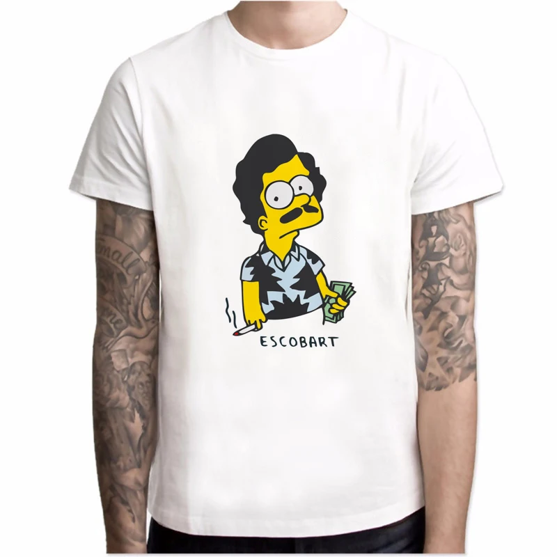 Men's Pablo Escobar Narcos Design Print T shirt men 2019 Casual Streetwear Tee Shirt Unisex Clothes
Men's Pablo Escobar Narcos Design Print T shirt men 2019 Casual Streetwear Tee Shirt Unisex Clothes
