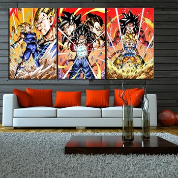 3 Piece Super Dragon Ball Heroes Animation Art Canvas Paintings Wall Art for Living Room Decor 
3 Piece Super Dragon Ball Heroes Animation Art Canvas Paintings Wall Art for Living Room Decor