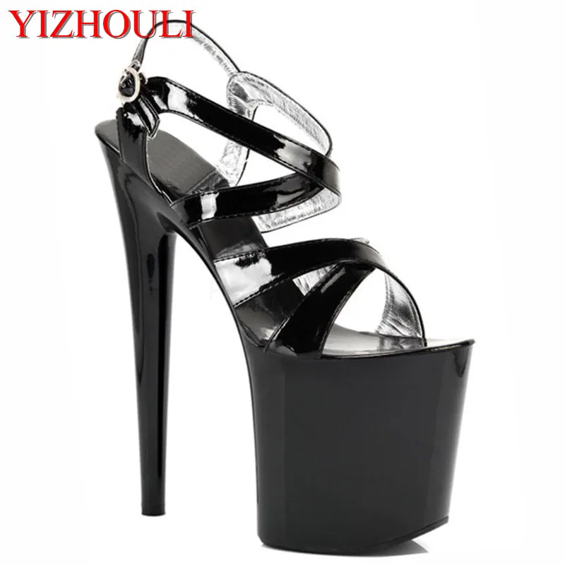 Women Summer 20cm Shoes White Black Fashion Platform Soft PU Sandals Lady High-Heeled Shoes Thick Heel Solid Buckle Sandals
Women Summer 20cm Shoes White Black Fashion Platform Soft PU Sandals Lady High-Heeled Shoes Thick Heel Solid Buckle Sandals