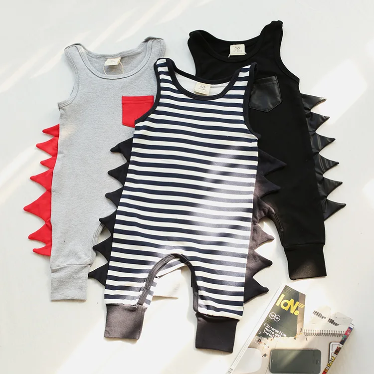 KIKIKIDS 2017 Summer Fashion Rompers Boy's Animal Jumpsuit Harm Pants+Tank Kids Cool Clothes Girls Children Clothing dinosaur
KIKIKIDS 2017 Summer Fashion Rompers Boy's Animal Jumpsuit Harm Pants+Tank Kids Cool Clothes Girls Children Clothing dinosaur