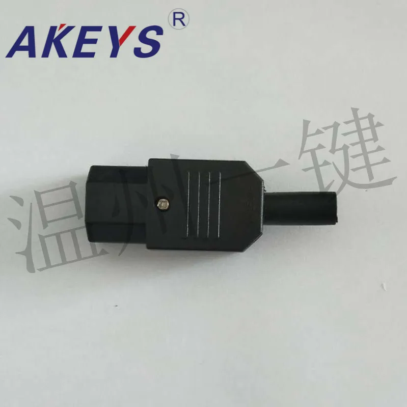 2 PCS AC-013A three-hole master plug screw hole AC Power socket non-standard connector TV | Обустройство дома