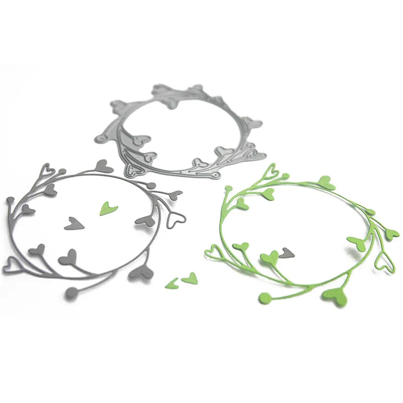 Grass Ring Wreath Circle Metal Cutting Dies for Scrapbooking New 2019 Die Cuts for Card Making Craft Dies Stitch Troqueles
Grass Ring Wreath Circle Metal Cutting Dies for Scrapbooking New 2019 Die Cuts for Card Making Craft Dies Stitch Troqueles