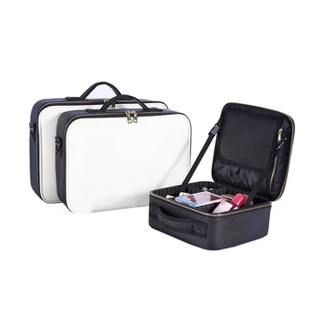 Professional Cosmetic Bag Zipper Make Up Box Beauty Case Toiletry Brushes Organizer Beautician Necessary Travel Accessories
Professional Cosmetic Bag Zipper Make Up Box Beauty Case Toiletry Brushes Organizer Beautician Necessary Travel Accessories