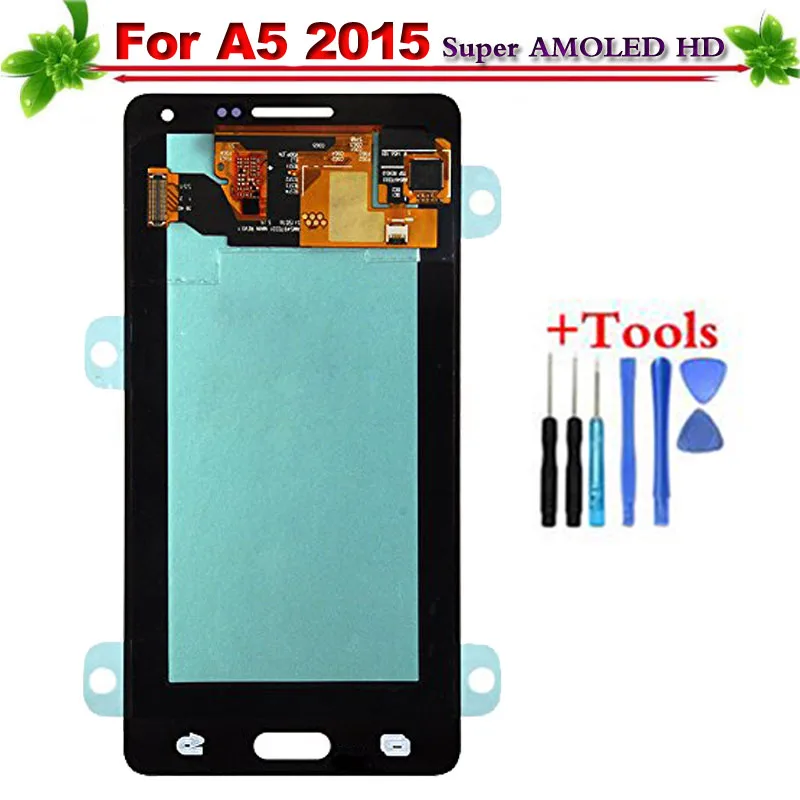 Super AMOLED Touch Screen for Samsung Galaxy A5 2015 LCD Display A500 A500F A500FU A500H Full Assembly Replacement
Super AMOLED Touch Screen for Samsung Galaxy A5 2015 LCD Display A500 A500F A500FU A500H Full Assembly Replacement