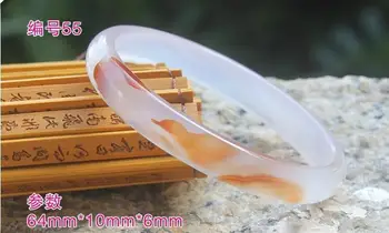 Natural agate bracelet transparent texture and beautiful generous fashion models wild
Natural agate bracelet transparent texture and beautiful generous fashion models wild