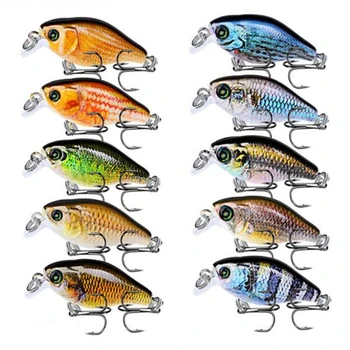 1pcs/lot Mini Crankbaits fishing Lure Iscas Artificial 45mm 4g Pesca Floating Wobbler Hard Bait Carp Fishing diving 0.6m-1.2m
1pcs/lot Mini Crankbaits fishing Lure Iscas Artificial 45mm 4g Pesca Floating Wobbler Hard Bait Carp Fishing diving 0.6m-1.2m