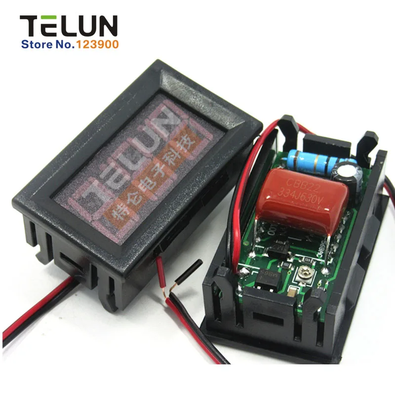 1pcs LED AC220V 110V 120V digital display AC voltmeter commercial power 70V~500V generator voltmeter
1pcs LED AC220V 110V 120V digital display AC voltmeter commercial power 70V~500V generator voltmeter