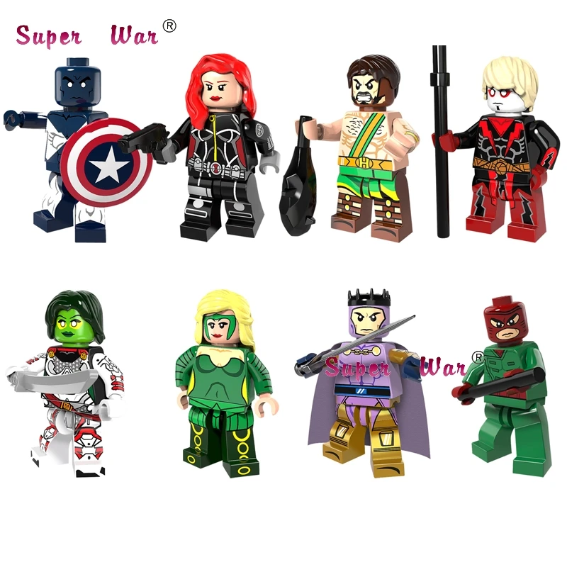 Single Super Hero Marvel Vance Astro Black Widow Heracles Adam Warlock Gamora Amora Wrecker building blocks toy for children
Single Super Hero Marvel Vance Astro Black Widow Heracles Adam Warlock Gamora Amora Wrecker building blocks toy for children