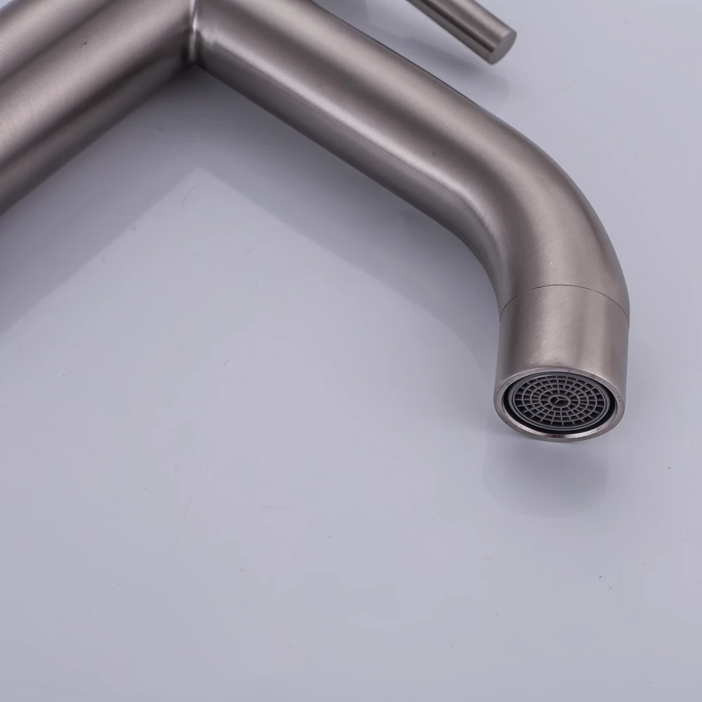 304 Stainless Steel Basin faucet Rust and corrosion resistance bathroom kitchen single cold water faucet Torneira Cozinha DOODII2