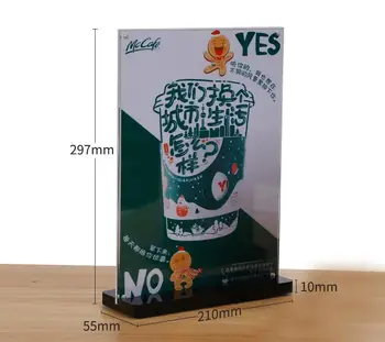 A4 Black Base Acrylic Frame Stand Countertop Menu Stand Advertising Poster Display Desk Sign Label Holder Price Picture Frame
A4 Black Base Acrylic Frame Stand Countertop Menu Stand Advertising Poster Display Desk Sign Label Holder Price Picture Frame