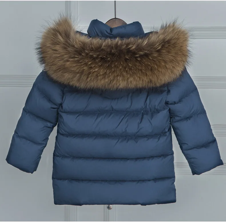 100% Natural Raccoon Fur Collar Jacket 2017 White Duck Down Coats Kid Long Thick Parkas Baby Navy Blue Jackets Windbreaker Coats
100% Natural Raccoon Fur Collar Jacket 2017 White Duck Down Coats Kid Long Thick Parkas Baby Navy Blue Jackets Windbreaker Coats