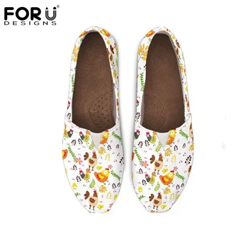 FORUDESIGNS Women's Shoes Flats Casual Ladies Loafers Shoes Canvas Lazy Cute Animal Chicken Brand Designer Women Shoes Comfort
FORUDESIGNS Women's Shoes Flats Casual Ladies Loafers Shoes Canvas Lazy Cute Animal Chicken Brand Designer Women Shoes Comfort