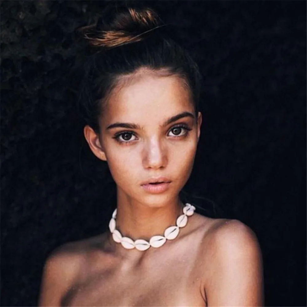 Boho Sea Shell Choker Necklace Women Natural Shell Jewellery Chocker Simple Neckless For Girls kolye jewellery
Boho Sea Shell Choker Necklace Women Natural Shell Jewellery Chocker Simple Neckless For Girls kolye jewellery