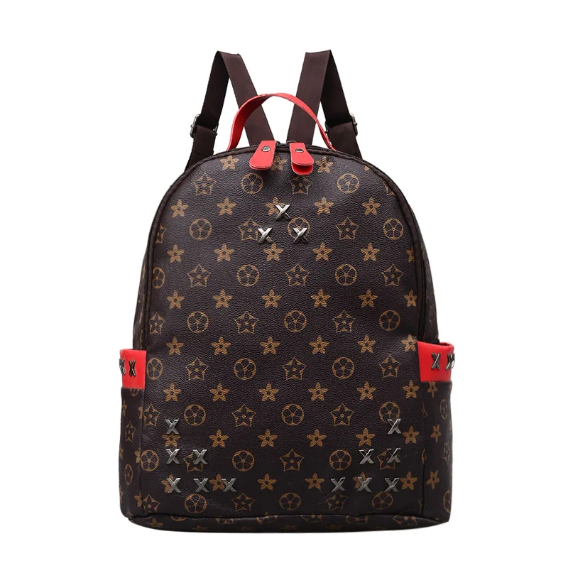 Retro Shoulder Bag PULeather Women Backpack Fashion Print School Bags for Teenager Girls Casual Large Capacity Women Backpack
Retro Shoulder Bag PULeather Women Backpack Fashion Print School Bags for Teenager Girls Casual Large Capacity Women Backpack
