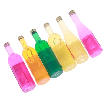 6 Pcs/set 1:12 Dollhouse Miniature Furniture toys New Arrival Multicolor Kitchen Drink Wine Juice Bottles toy
6 Pcs/set 1:12 Dollhouse Miniature Furniture toys New Arrival Multicolor Kitchen Drink Wine Juice Bottles toy