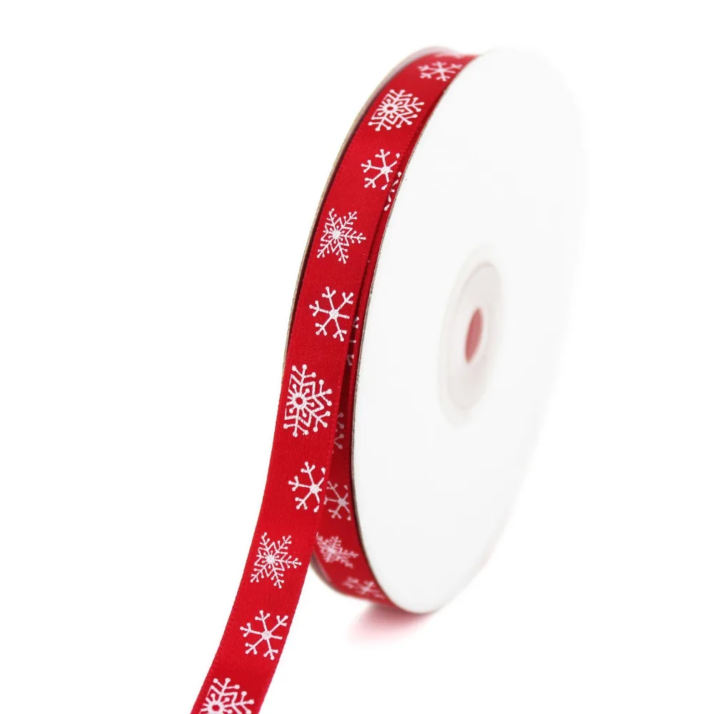 Red Color Satin Printed Snowflake Ribbon 3/8" 10 mm Handmade Gift DIY Crafts Tape Supplies Sewing Scrapbooking
Red Color Satin Printed Snowflake Ribbon 3/8" 10 mm Handmade Gift DIY Crafts Tape Supplies Sewing Scrapbooking