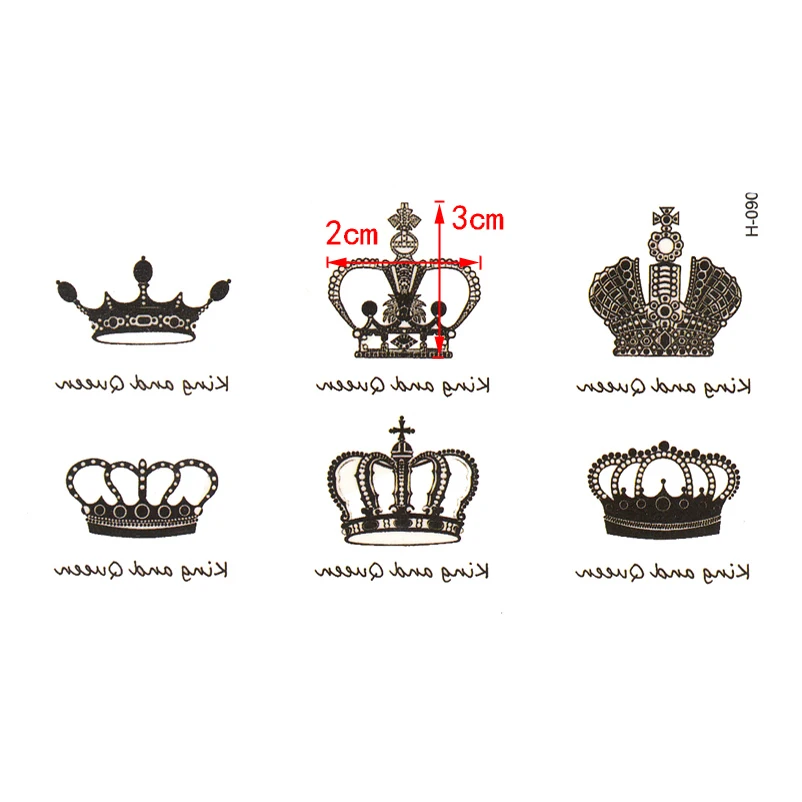 1PC New Arrival Water Transfer Crown Waterproof Sticker Sexy Body Art s Temporary Fake s 70
1PC New Arrival Water Transfer Crown Waterproof Sticker Sexy Body Art s Temporary Fake s 70