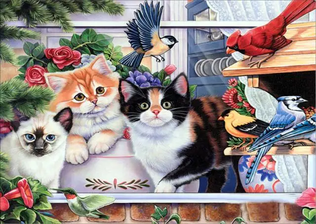 Embroidery 5D DIY Diamond Painting Cat on the table Patterns Cross Stitch 2019 Needlework diamond Rhinestone Home decor
Embroidery 5D DIY Diamond Painting Cat on the table Patterns Cross Stitch 2019 Needlework diamond Rhinestone Home decor