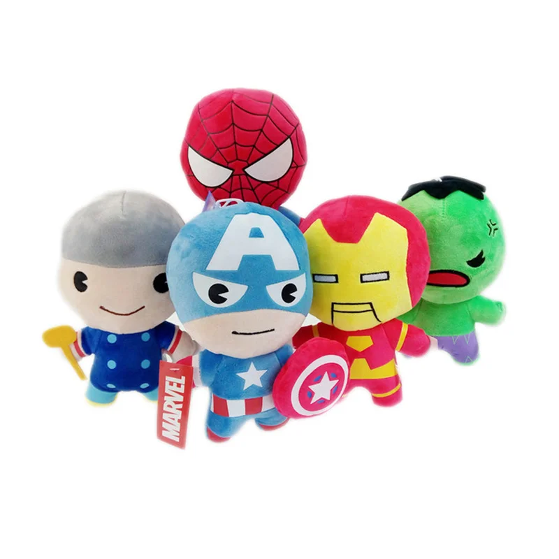 DC Marvel Plush Toys Avengers Superhero Plush Dolls Captain America Ironman Iron man Spiderman Hulk Plush Soft Toy Spider man
DC Marvel Plush Toys Avengers Superhero Plush Dolls Captain America Ironman Iron man Spiderman Hulk Plush Soft Toy Spider man