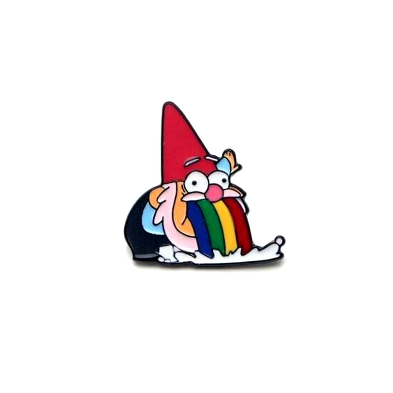 New cute rainbow old brooch rainbow color beard grandfather brooch children cartoon character backpack clothing pendant jewelry
New cute rainbow old brooch rainbow color beard grandfather brooch children cartoon character backpack clothing pendant jewelry