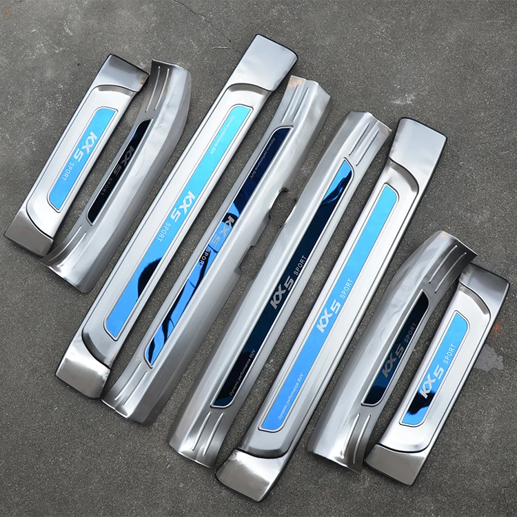High quality stainless steel inside external Scuff Plate/Door Sill For 2016 KIA KX5
High quality stainless steel inside external Scuff Plate/Door Sill For 2016 KIA KX5