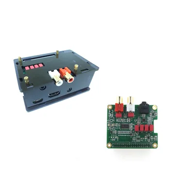 Raspberry Pi DAC Expansion Board PCM5122 HIFI Audio Module Compatible w with case for Raspberry Pi 3 Model B+(Plus), 3B, 2B, B+
Raspberry Pi DAC Expansion Board PCM5122 HIFI Audio Module Compatible w with case for Raspberry Pi 3 Model B+(Plus), 3B, 2B, B+
