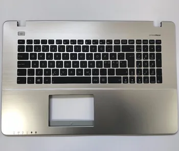 New Genuine Danish Swedish Norwegian Finnish Nordic keyboard for Asus X750VB siver palmres 90NB01K2-R31ND0 13N0-PIA0451
New Genuine Danish Swedish Norwegian Finnish Nordic keyboard for Asus X750VB siver palmres 90NB01K2-R31ND0 13N0-PIA0451