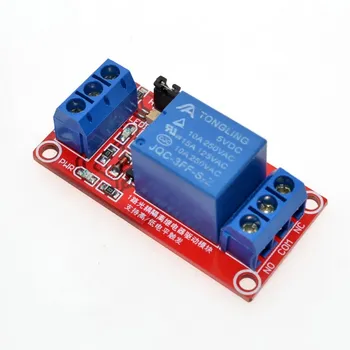 One 1 Channel 5V Relay Module Board Shield with Optocoupler Support High and Low Level Trigger for Arduino
One 1 Channel 5V Relay Module Board Shield with Optocoupler Support High and Low Level Trigger for Arduino