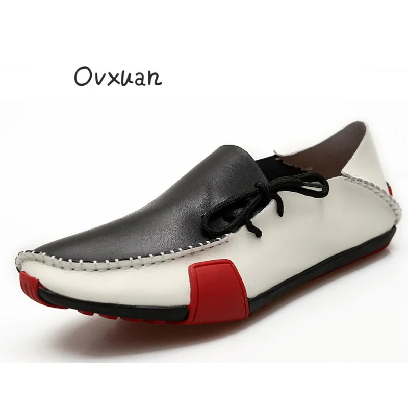 OVXUAN Genuine Leather Summer Casual Shoes Men Loafers Soft Lightweight Boat Shoes Moccasins Beach Party Slip On Flats Men Shoes
OVXUAN Genuine Leather Summer Casual Shoes Men Loafers Soft Lightweight Boat Shoes Moccasins Beach Party Slip On Flats Men Shoes