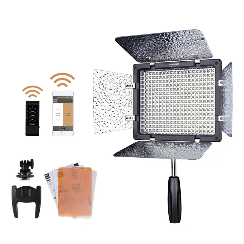 Yongnuo YN300III YN-300 III CRI95 LED Camera Video Light with Adjustable Color Temperature 3200K-5500K for Canon Nikon Olympas
Yongnuo YN300III YN-300 III CRI95 LED Camera Video Light with Adjustable Color Temperature 3200K-5500K for Canon Nikon Olympas