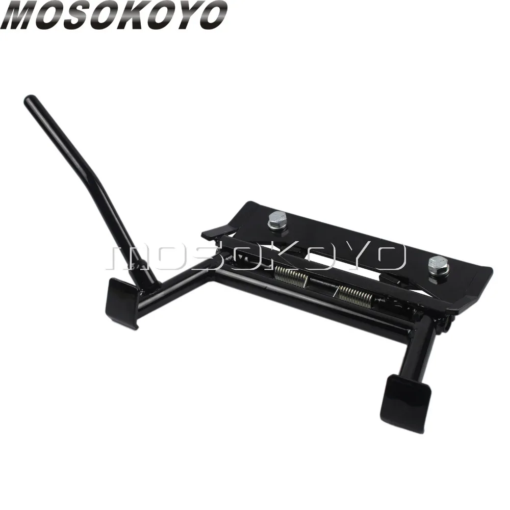 Non-Adjustable Motorbike Black Center Stand Central Main Stand for Harley Touring Electra Glide Ultra Classic FLHT 1980-2008
Non-Adjustable Motorbike Black Center Stand Central Main Stand for Harley Touring Electra Glide Ultra Classic FLHT 1980-2008