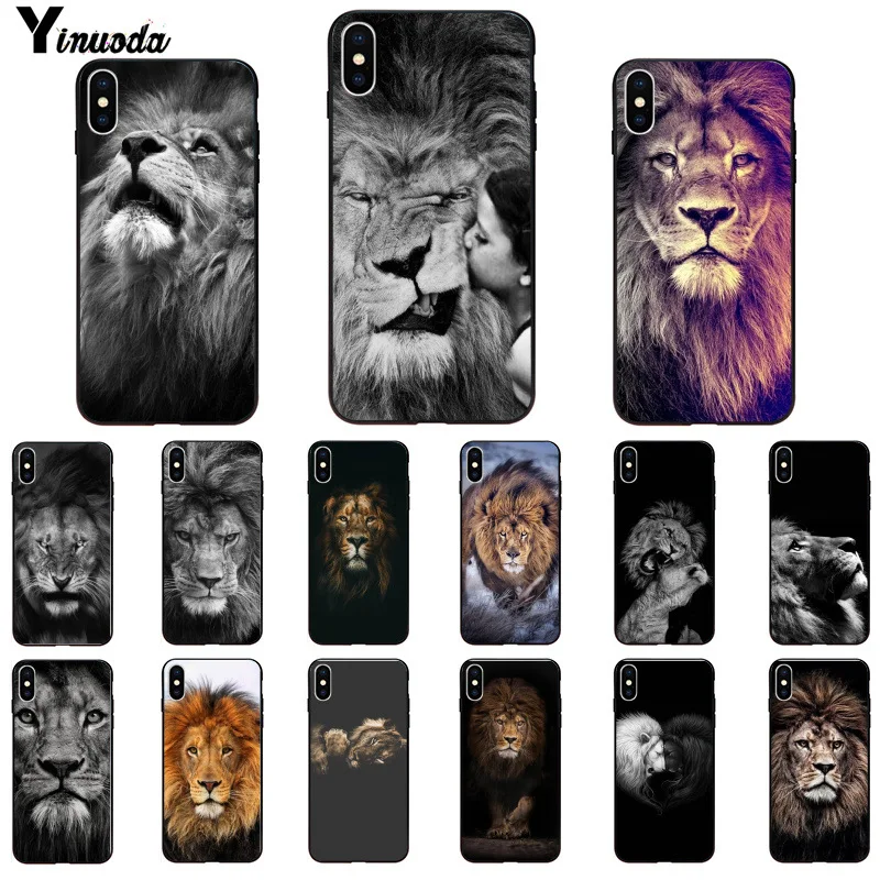Yinuoda Animals The lion Smart Cover Black Soft Shell Phone Case for iPhone X XS MAX 6 6S 7 7plus 8 8Plus 5 5S XR
Yinuoda Animals The lion Smart Cover Black Soft Shell Phone Case for iPhone X XS MAX 6 6S 7 7plus 8 8Plus 5 5S XR