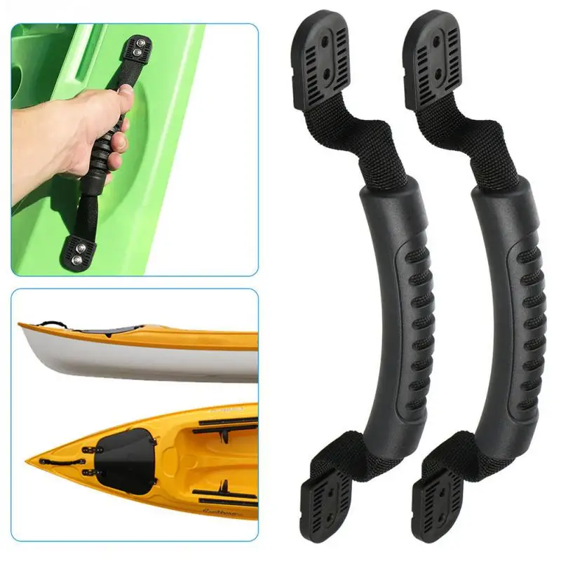 2pcs 28cm PVC Safety Kayaks Handle Canoe Side Mount Practical Kayaks Handle DIY Accessories Easy To Install Carry Boat Luggage
2pcs 28cm PVC Safety Kayaks Handle Canoe Side Mount Practical Kayaks Handle DIY Accessories Easy To Install Carry Boat Luggage