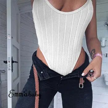 Spring Summer Female Deep O Neck Basic Tank Sleeve Solid Cami Bodysuit Women Elegant Knitted High Cut Bodysuits
Spring Summer Female Deep O Neck Basic Tank Sleeve Solid Cami Bodysuit Women Elegant Knitted High Cut Bodysuits