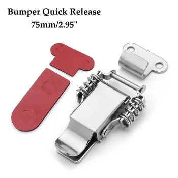 Pair 2pcs 75mm Black Bumper Quick Release Buckle Fastener For Car Bumpers Trunk Hatch Lids
Pair 2pcs 75mm Black Bumper Quick Release Buckle Fastener For Car Bumpers Trunk Hatch Lids