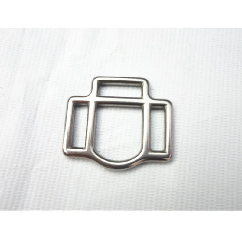 Stainless Steel Bridle Fittings 20mm Buckle With 3 Slots Horse Halter Fitting Bridle Buckle Saddlery Buckle P011
Stainless Steel Bridle Fittings 20mm Buckle With 3 Slots Horse Halter Fitting Bridle Buckle Saddlery Buckle P011