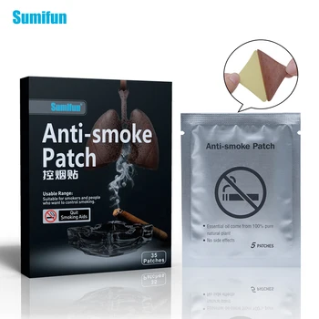 35 Pcs Sumifun Quit Smoking Anti Smoke Patch for Smoking Cessation Patch 100% Natural Ingredient Stop Smoking Patchs K01201
35 Pcs Sumifun Quit Smoking Anti Smoke Patch for Smoking Cessation Patch 100% Natural Ingredient Stop Smoking Patchs K01201