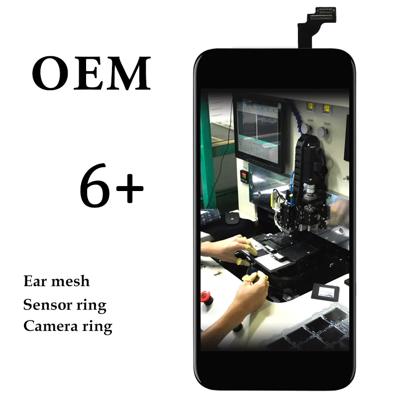 10pcs For iPhone 6 Plus LCD Touch Screen Panel Digitizer Assembly Phone Repair Replacement Spare Parts For iPhone 6P LCD Display
10pcs For iPhone 6 Plus LCD Touch Screen Panel Digitizer Assembly Phone Repair Replacement Spare Parts For iPhone 6P LCD Display
